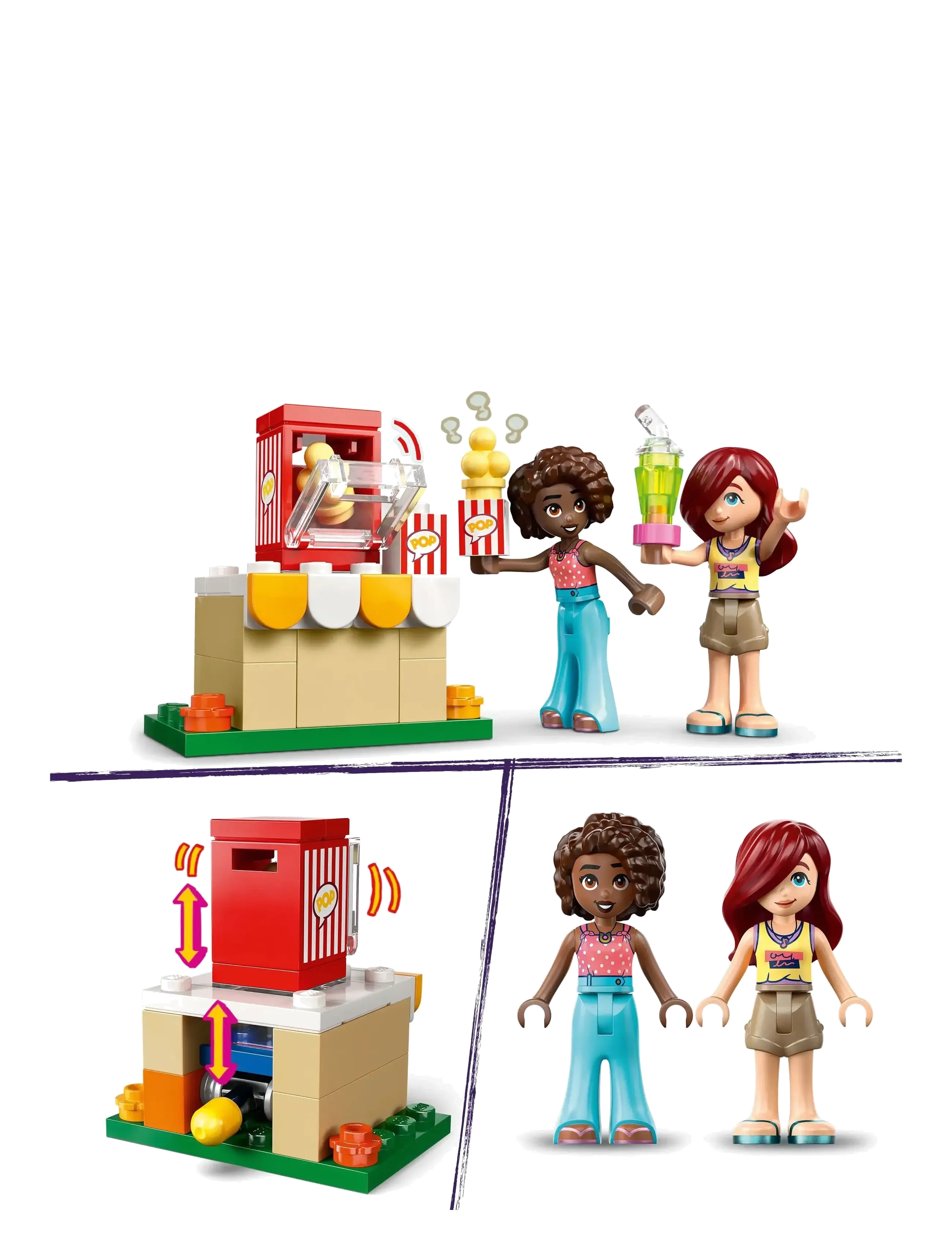 LEGO - Filmkveld med venner 42642 - lego friends - multi - 5