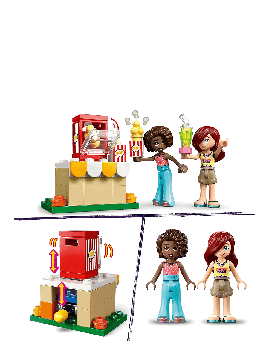 LEGO - Friends Friendship Movie Night Pretend-Play Toy Building Kit 42642 - lego friends - multi - 5