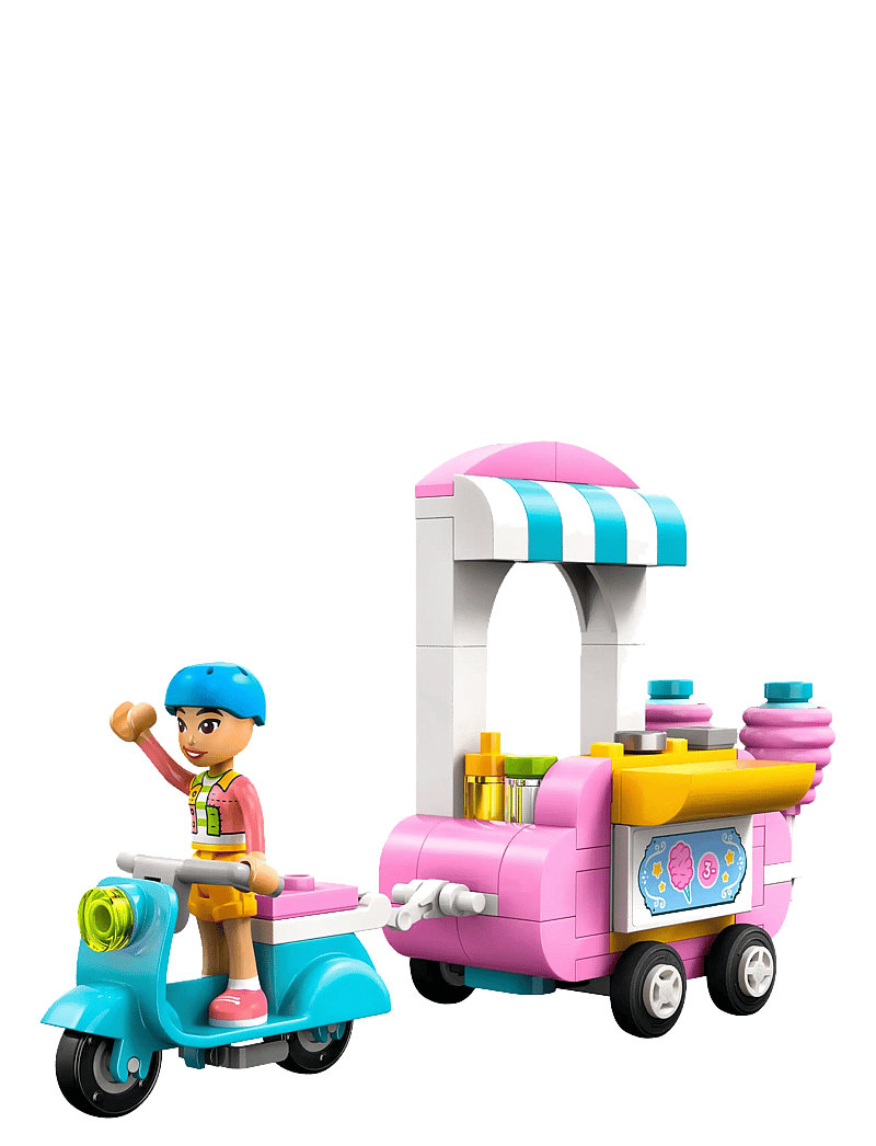 LEGO - Friends Candyfloss Stand and Scooter Toy Pretend-Play Set 42643 - multi - 2