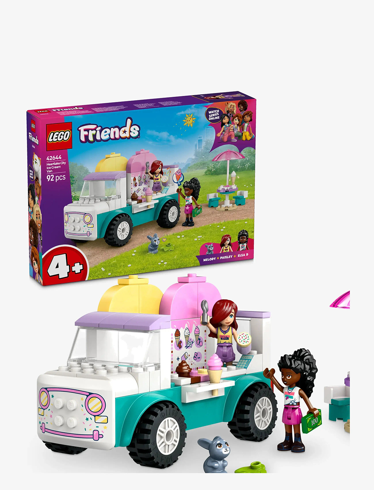 LEGO Friends Heartlake City Ice Cream Van Pretend-play Building