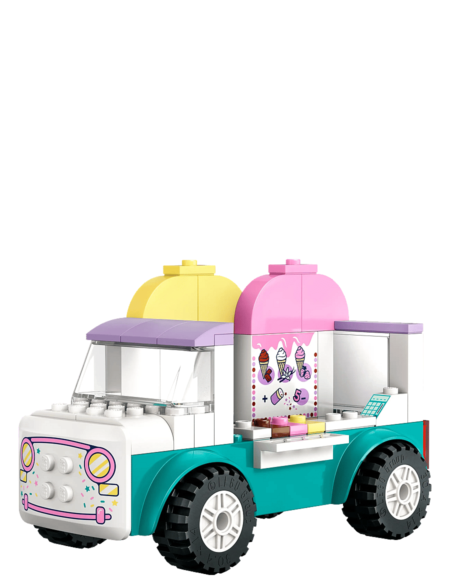 LEGO - Friends Heartlake City Ice Cream Van Pretend-Play Building Kit 42644 - lego friends - multi - 2