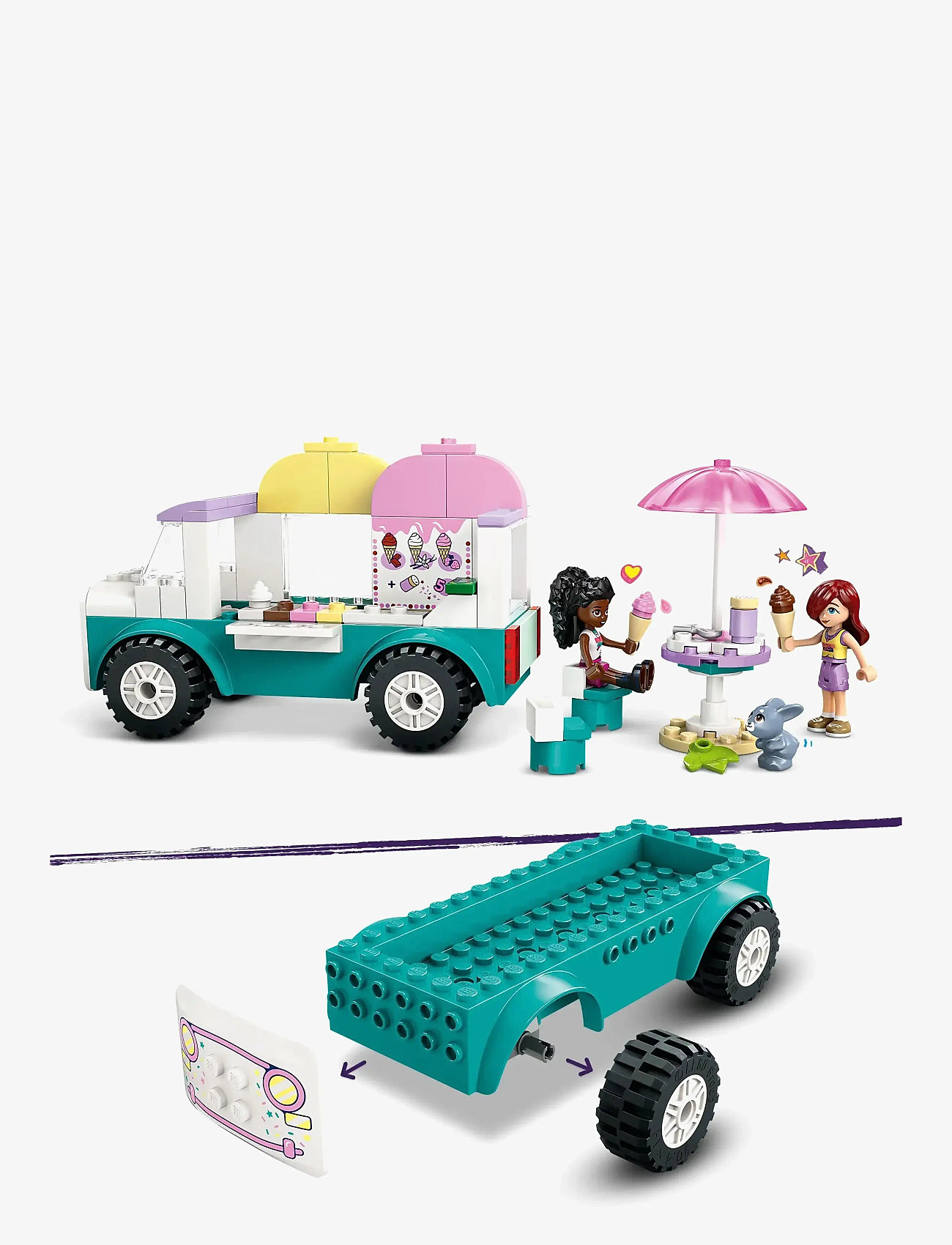Heartlake City Lego Friends Ice Cream Cart LEGO Friends Heartlake