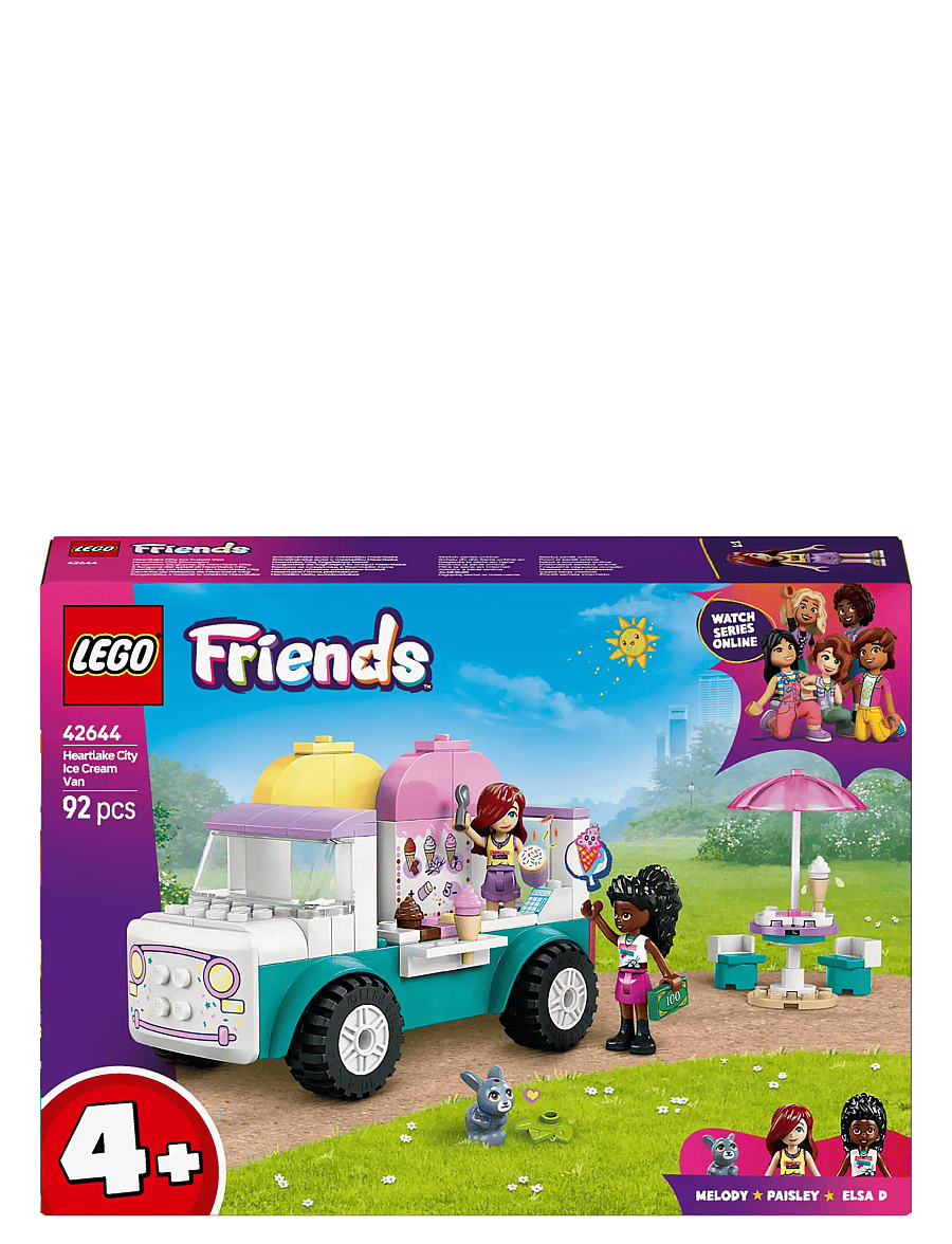 LEGO - Friends Heartlake City Ice Cream Van Pretend-Play Building Kit 42644 - lego friends - multi - 5