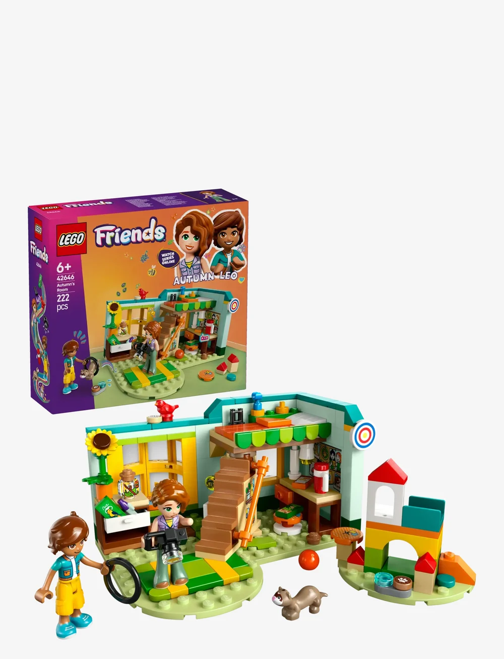 LEGO - Friends Autumn’s Room Pretend-Play Toy Building Set 42646 - lego friends - multi - 0