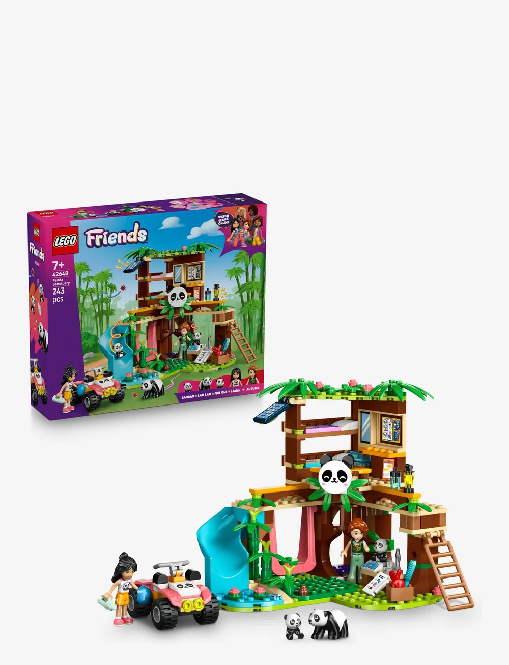 LEGO - Friends Panda Sanctuary Animal Care Building Set Toy 42648 - lego friends - multi - 0