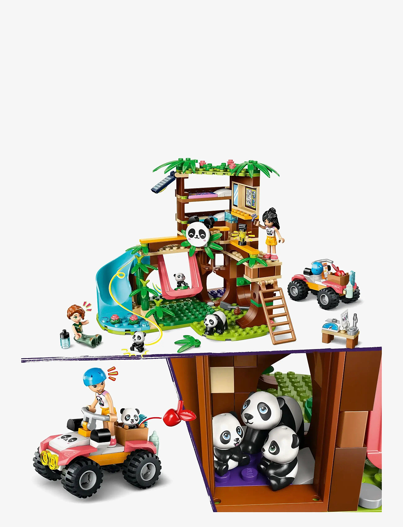 LEGO - Pandareservat med dyrepasning 42648 - lego friends - multi - 2