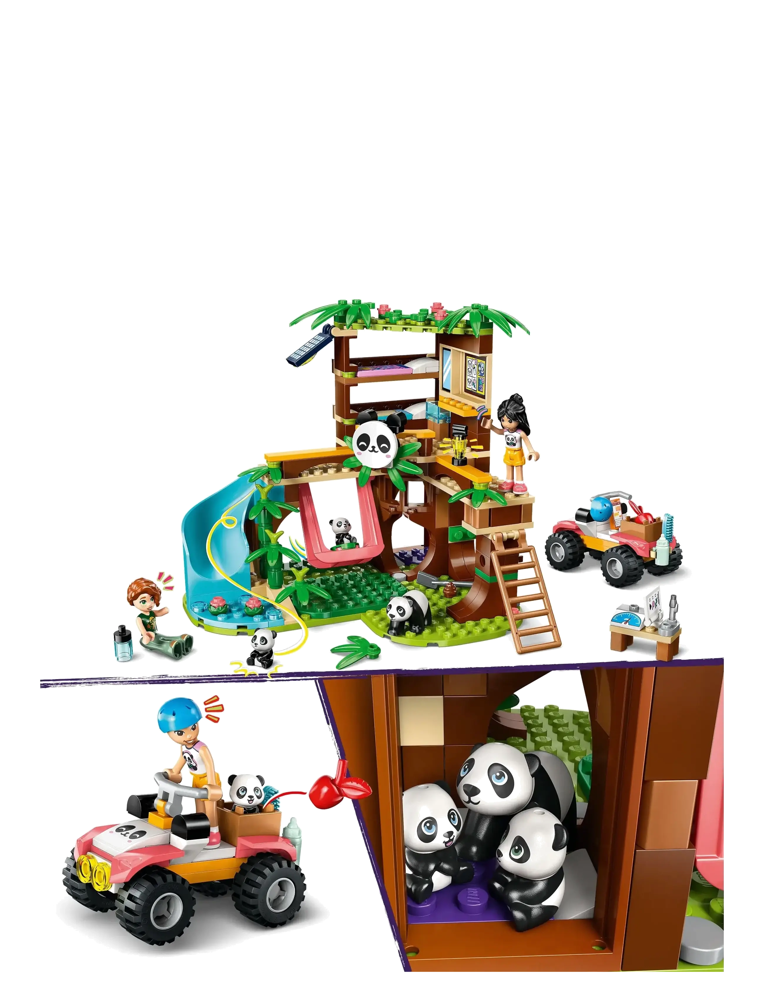LEGO - Pandareservat 42648 - steam-leksaker - multi - 2
