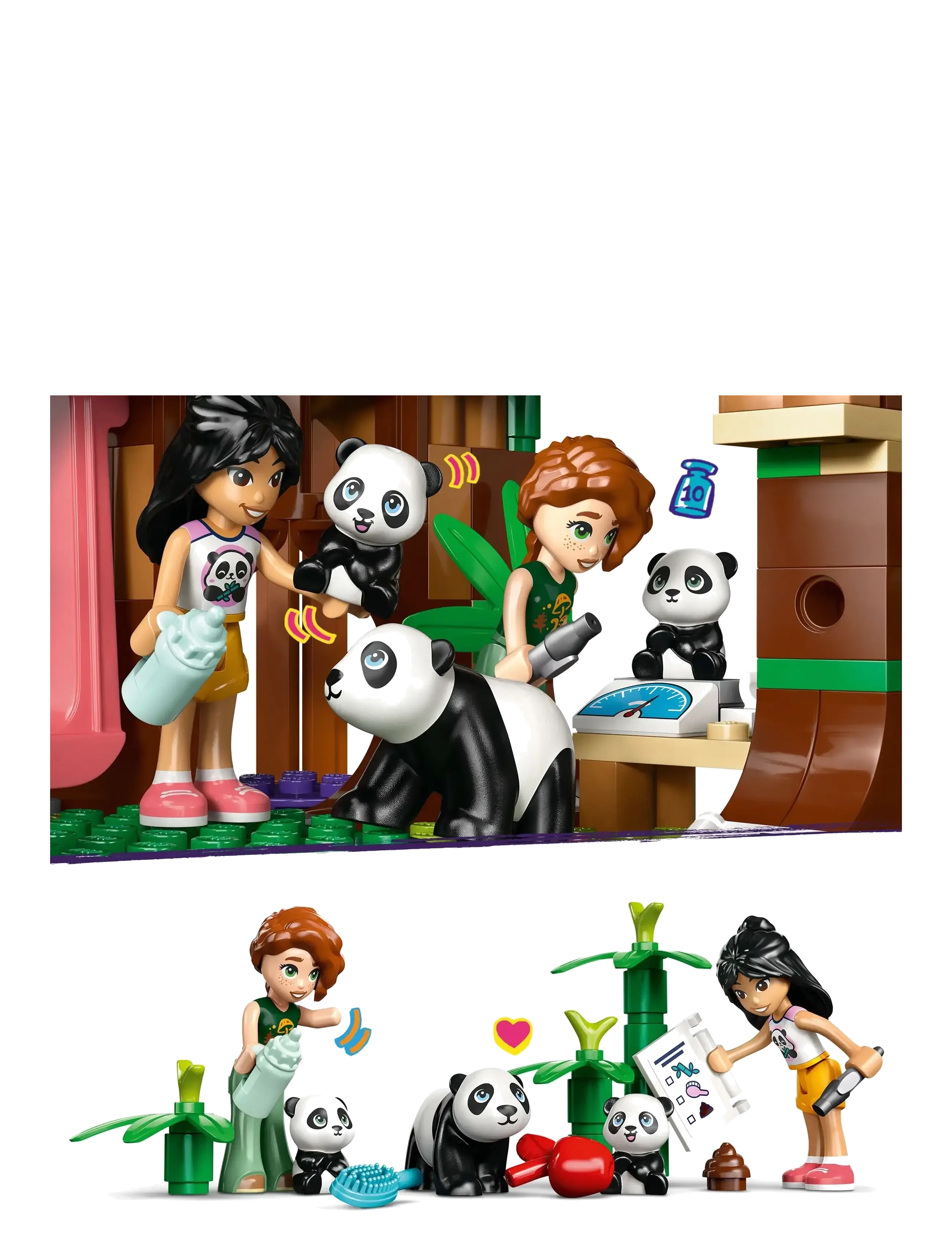 LEGO - Pandareservat 42648 - steam-leksaker - multi - 3