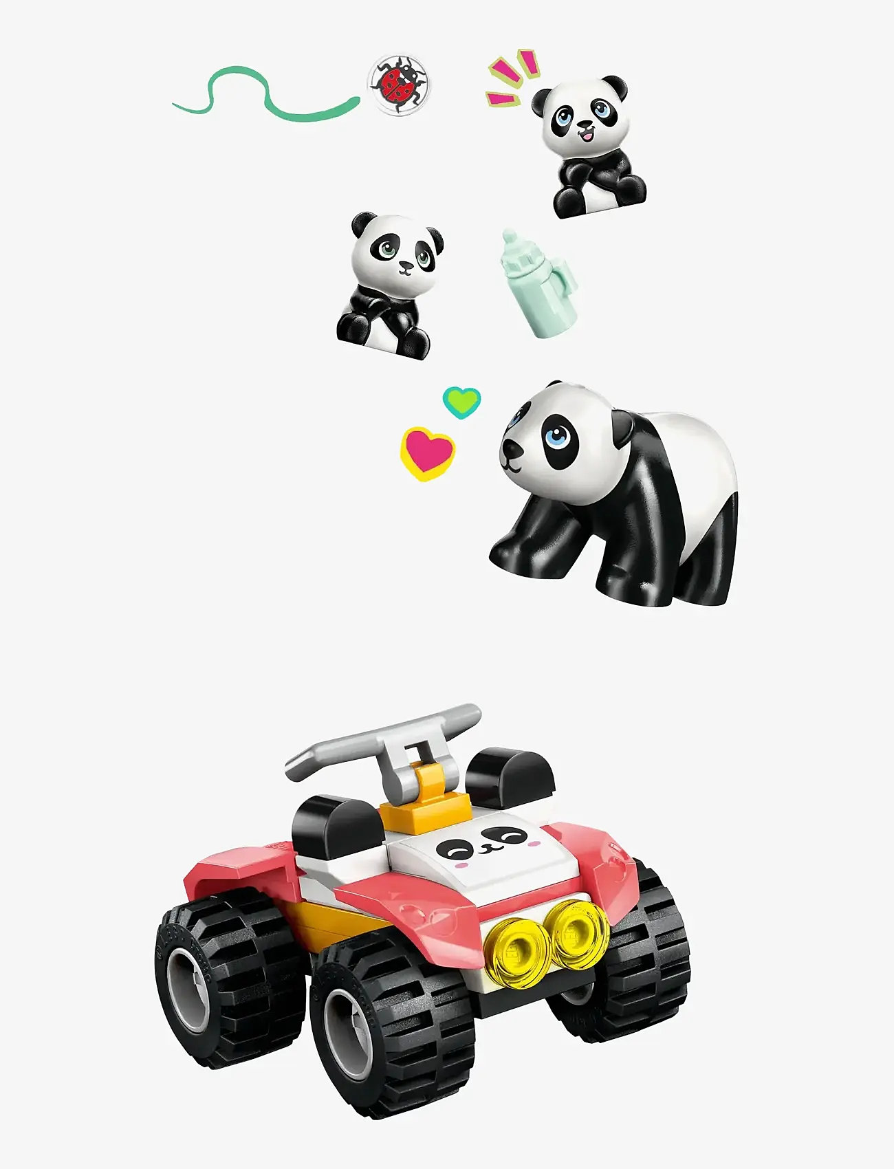 LEGO - Pandareservat med dyrepasning 42648 - lego friends - multi - 4