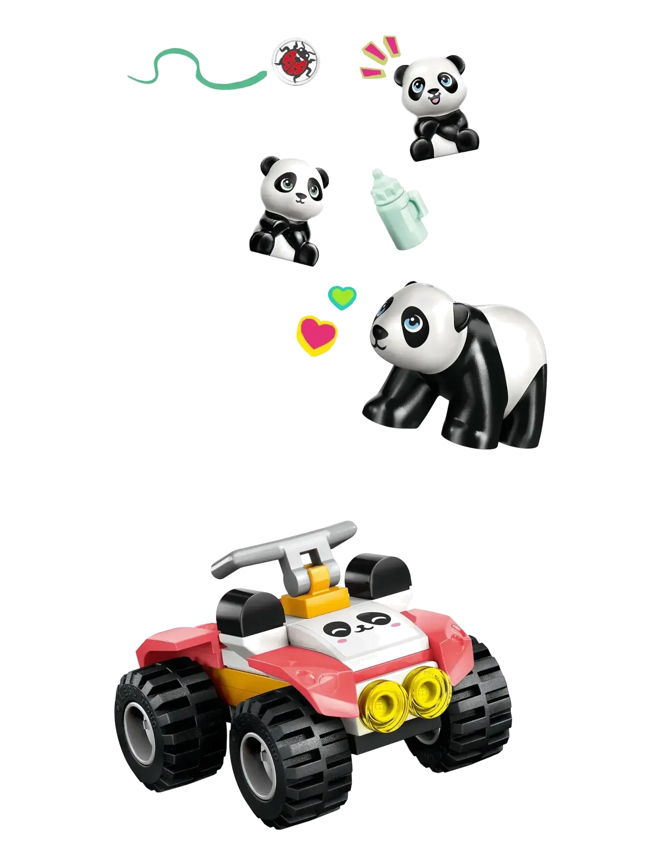 LEGO - Pandareservat 42648 - steam-leksaker - multi - 4