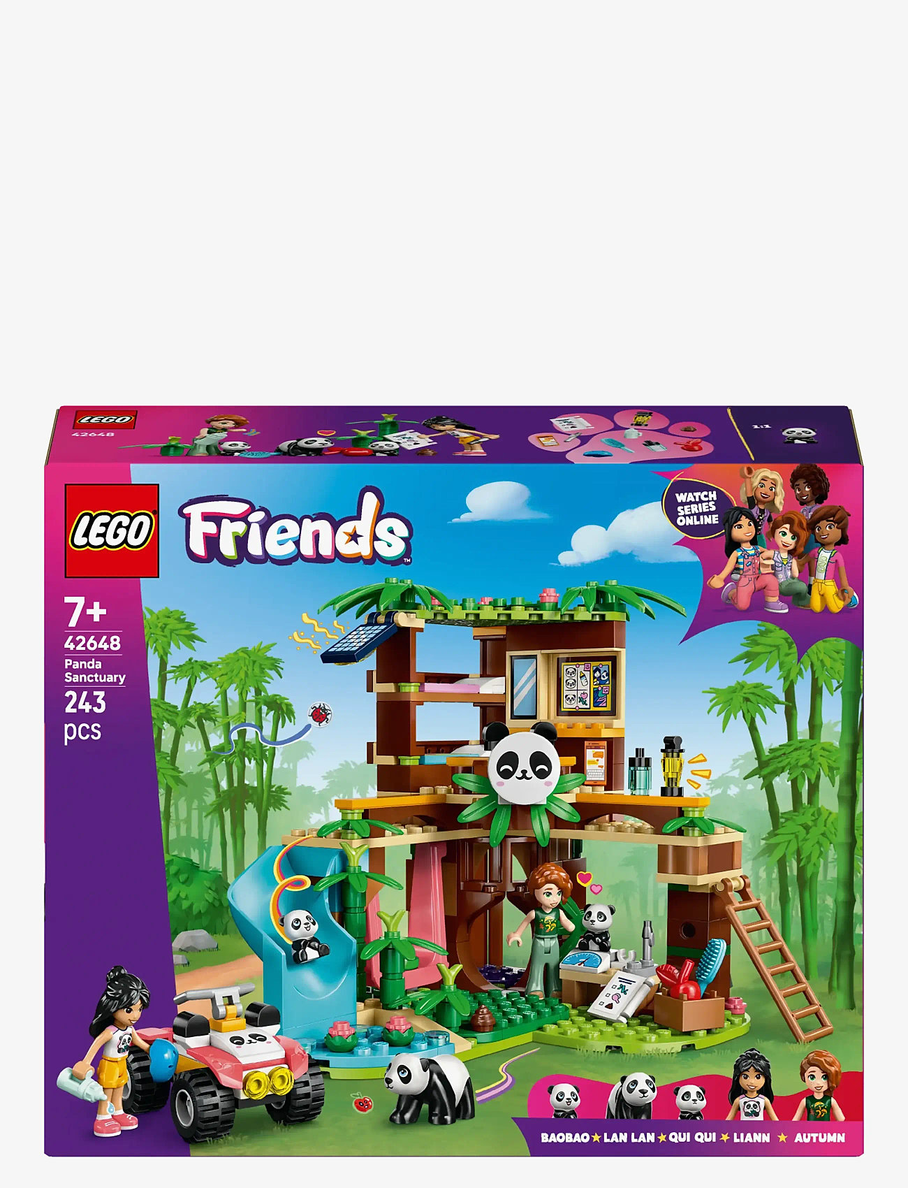 LEGO - Pandareservat med dyrepasning 42648 - lego friends - multi - 5