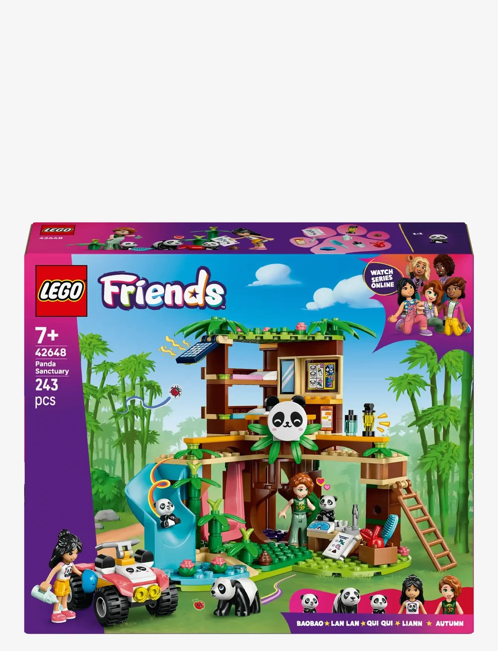 LEGO - Friends Panda Sanctuary Animal Care Building Set Toy 42648 - lego friends - multi - 5
