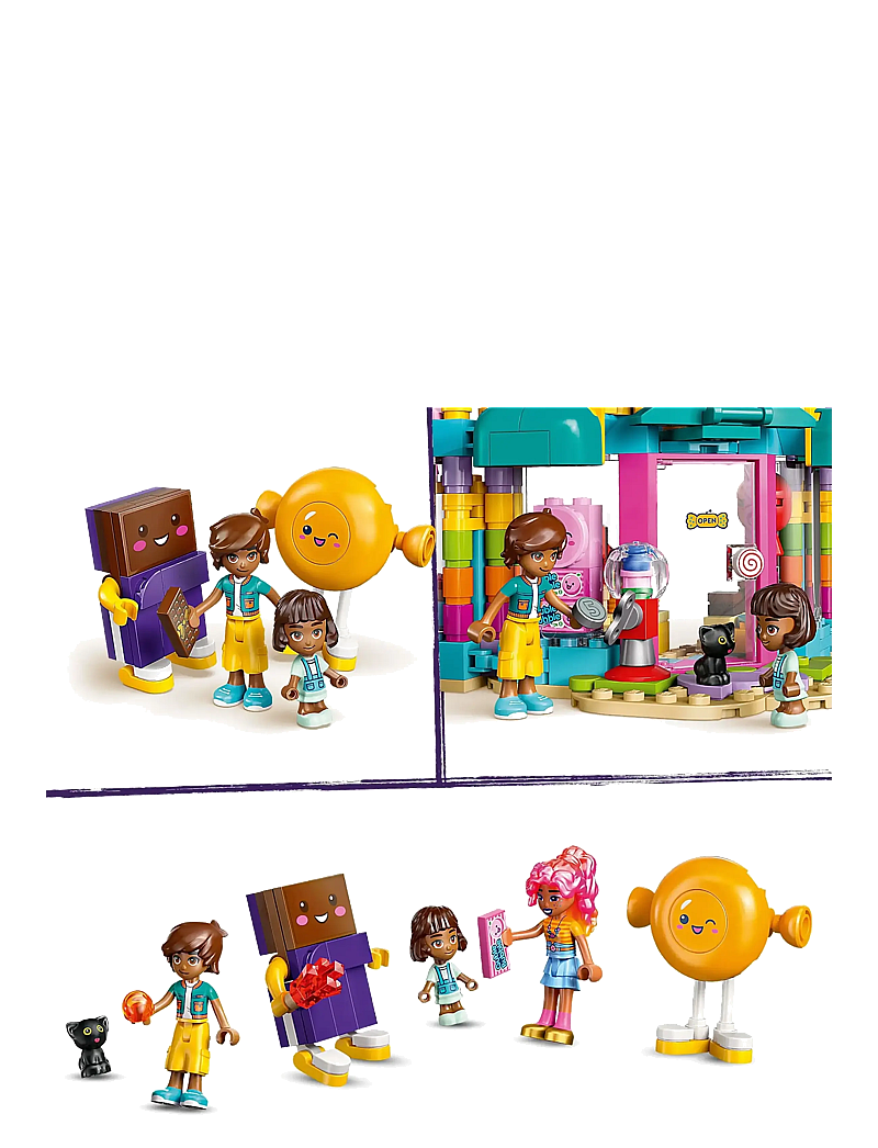 LEGO - Friends Heartlake City Sweet Shop Pretend-Play Set, Role-Play Toy 42649 - lego friends - multi - 4
