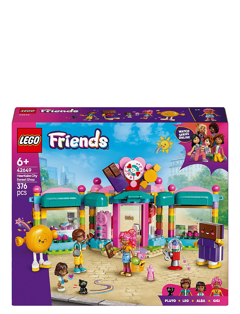 LEGO - Friends Heartlake City Sweet Shop Pretend-Play Set, Role-Play Toy 42649 - lego friends - multi - 5