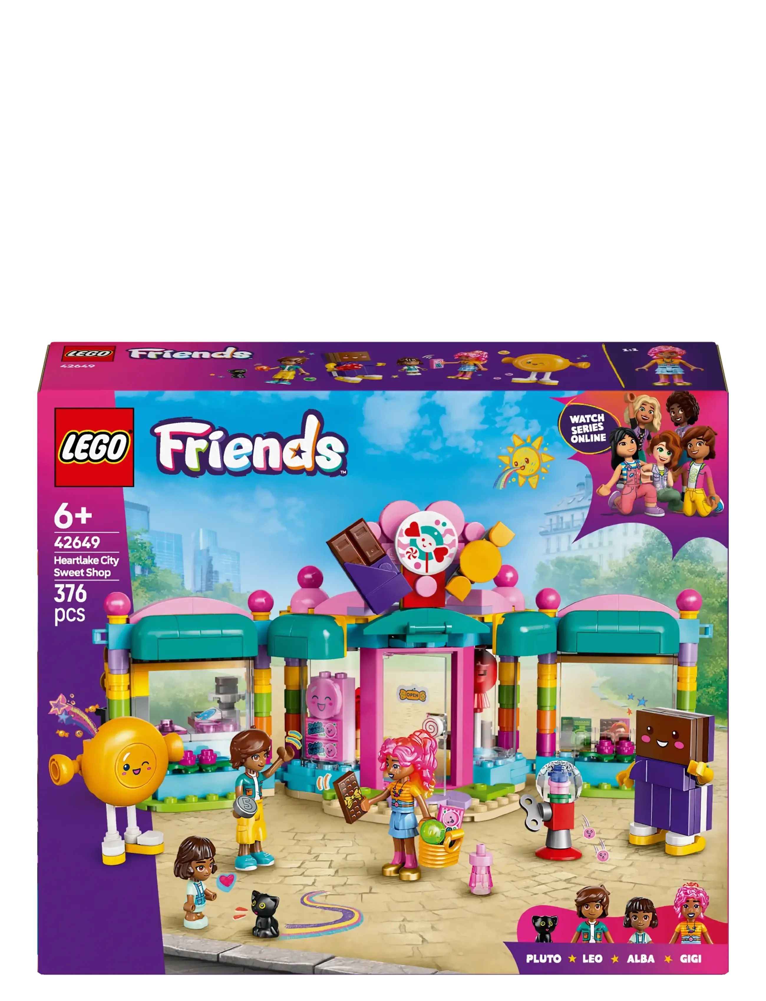 LEGO - Friends Heartlake City Sweet Shop Pretend-Play Set, Role-Play Toy 42649 - lego friends - multi - 5