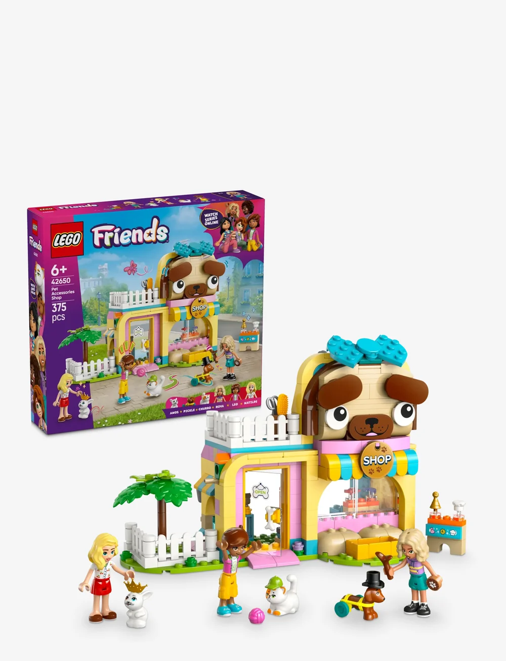 LEGO - Friends Pet Accessories Shop Toy Building Playset 42650 - lego friends - multi - 0
