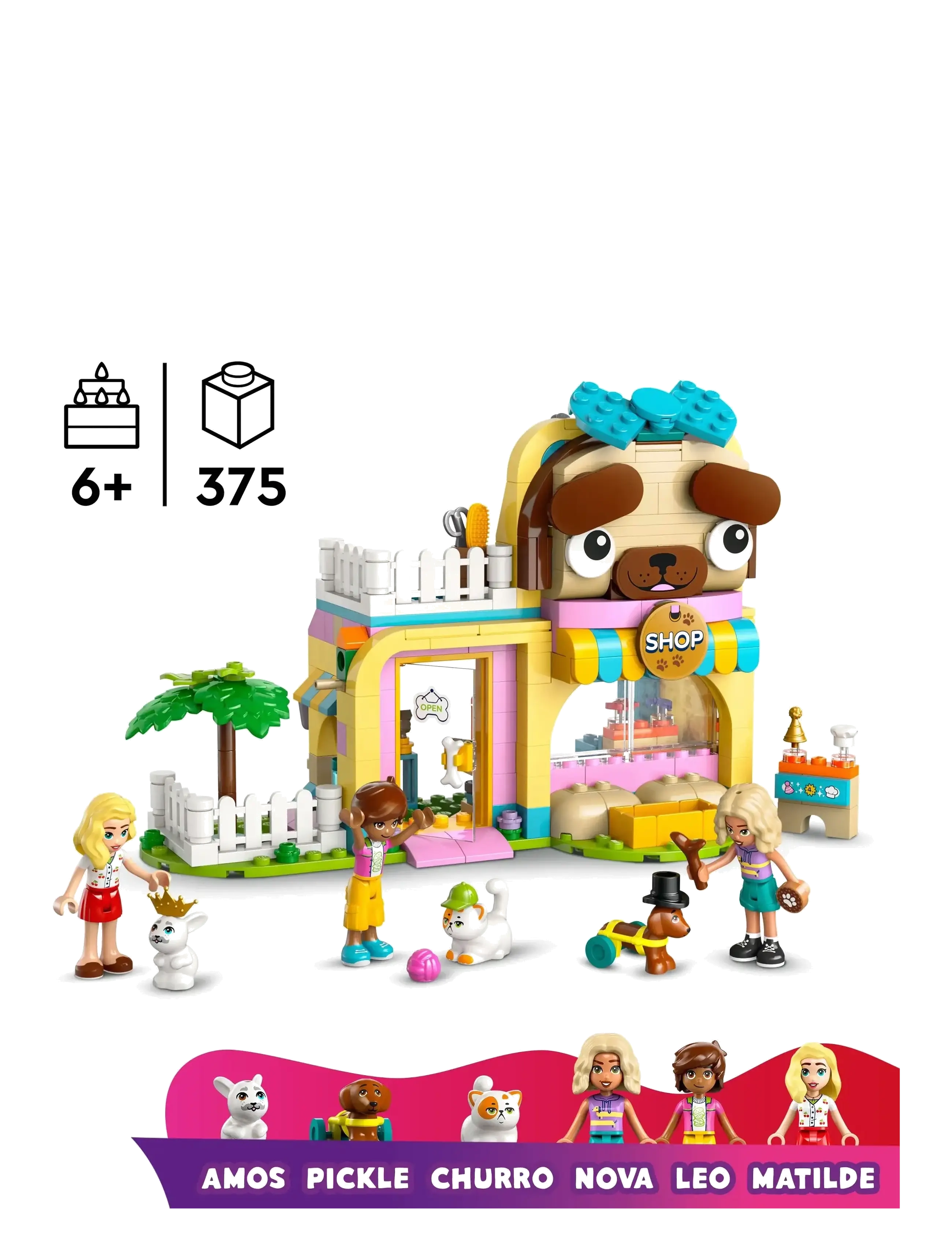 LEGO - Friends Pet Accessories Shop Toy Building Playset 42650 - lego friends - multi - 1