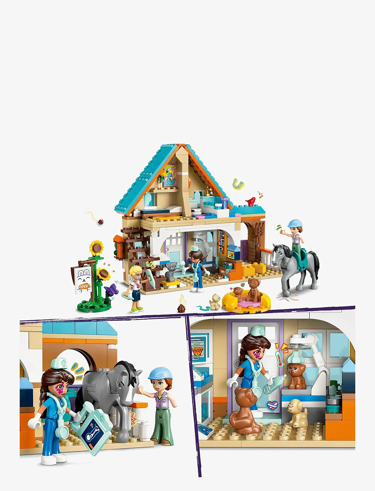 LEGO - Veterinärklinik för hästar och husdjur 42651 - multi - 3