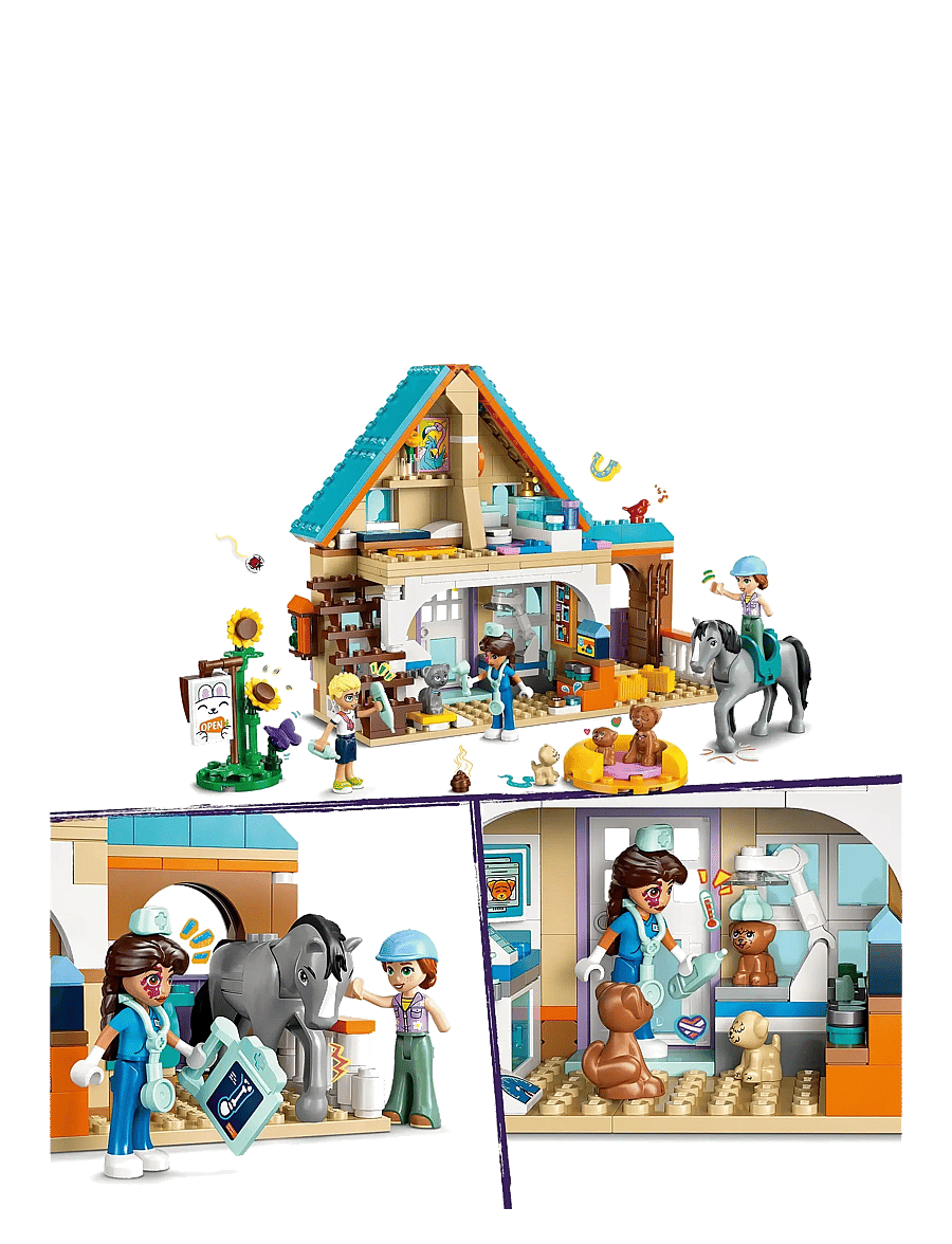 LEGO - Friends Horse and Pet Vet Clinic Pretend-Play Toy 42651 - multi - 3