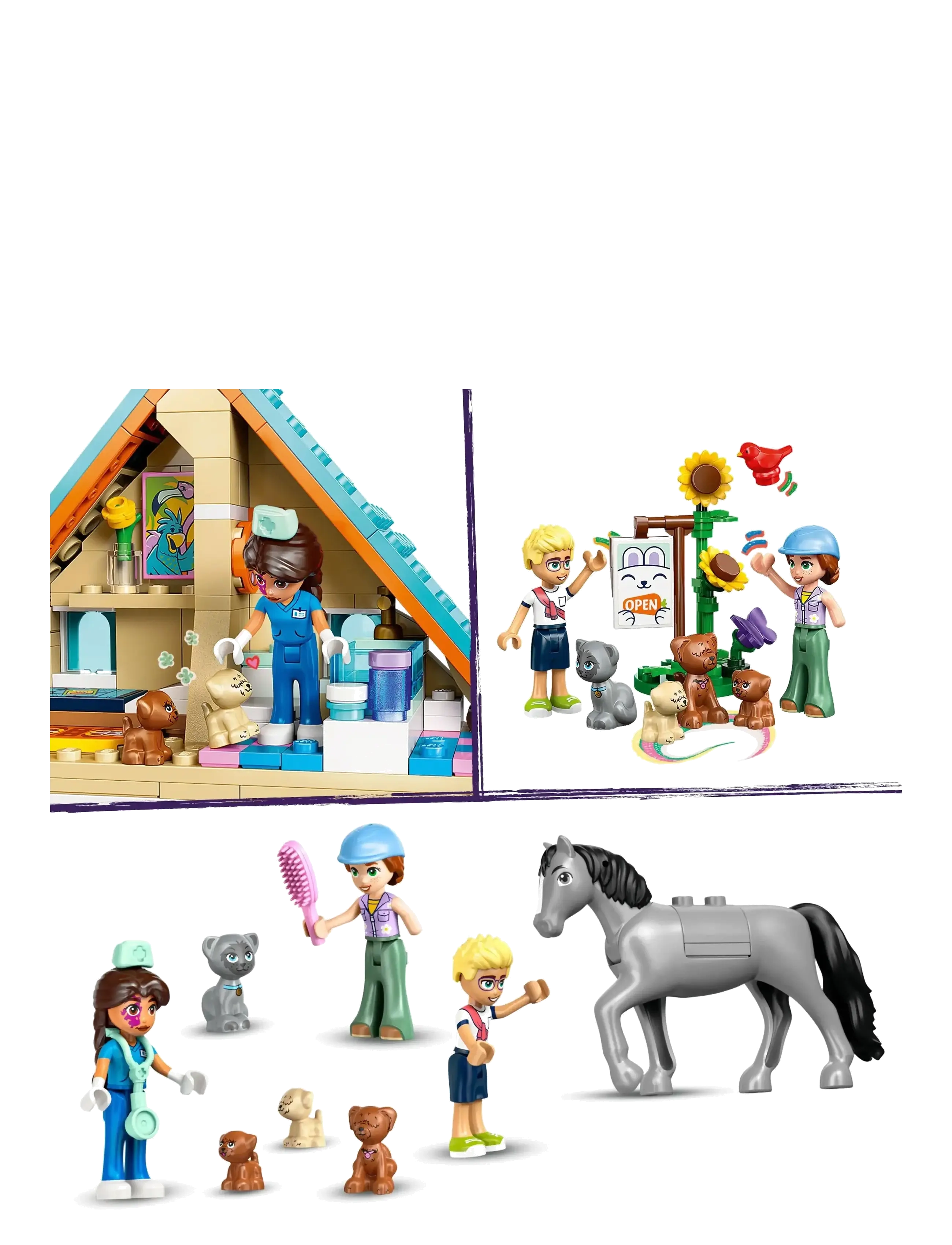 LEGO - Friends Horse and Pet Vet Clinic Pretend-Play Toy 42651 - multi - 4