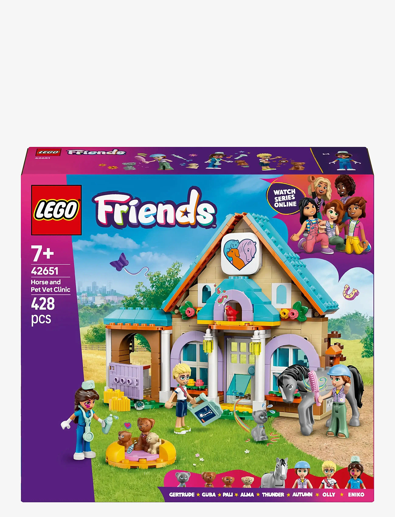 LEGO - Veterinärklinik för hästar och husdjur 42651 - multi - 5