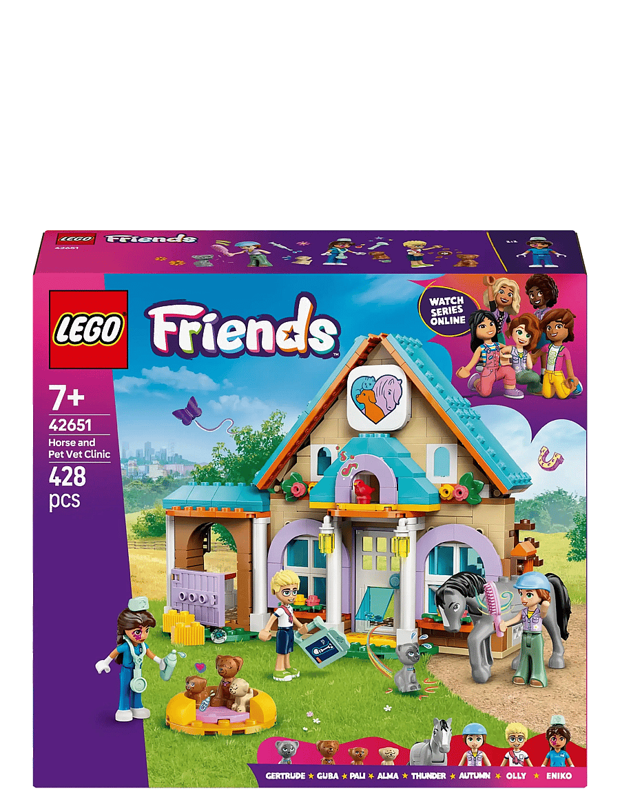 LEGO - Friends Horse and Pet Vet Clinic Pretend-Play Toy 42651 - multi - 5