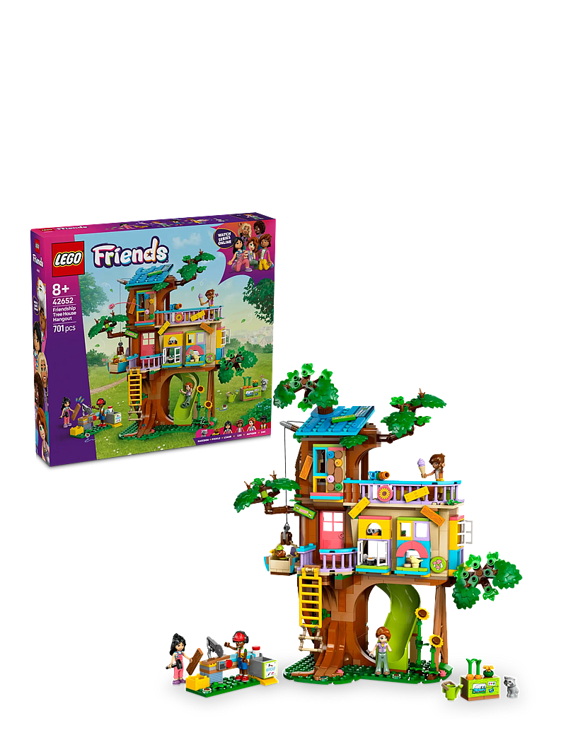 LEGO - Friends Friendship Tree House Hangout Building Kit for Pretend Play 42652 - multi - 0