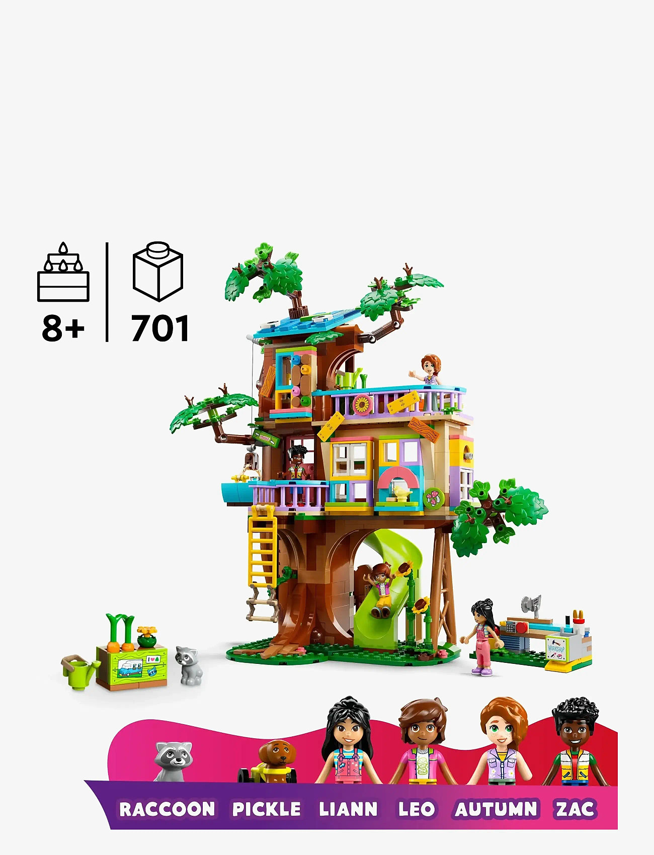 LEGO - Koselig hytte i vennskapstreet 42652 - lego friends - multi - 1