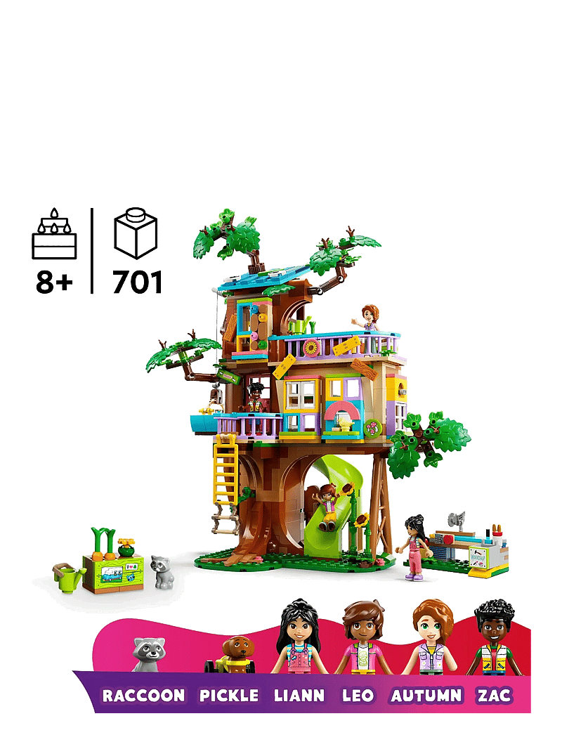 LEGO - Friends Friendship Tree House Hangout Building Kit for Pretend Play 42652 - multi - 1