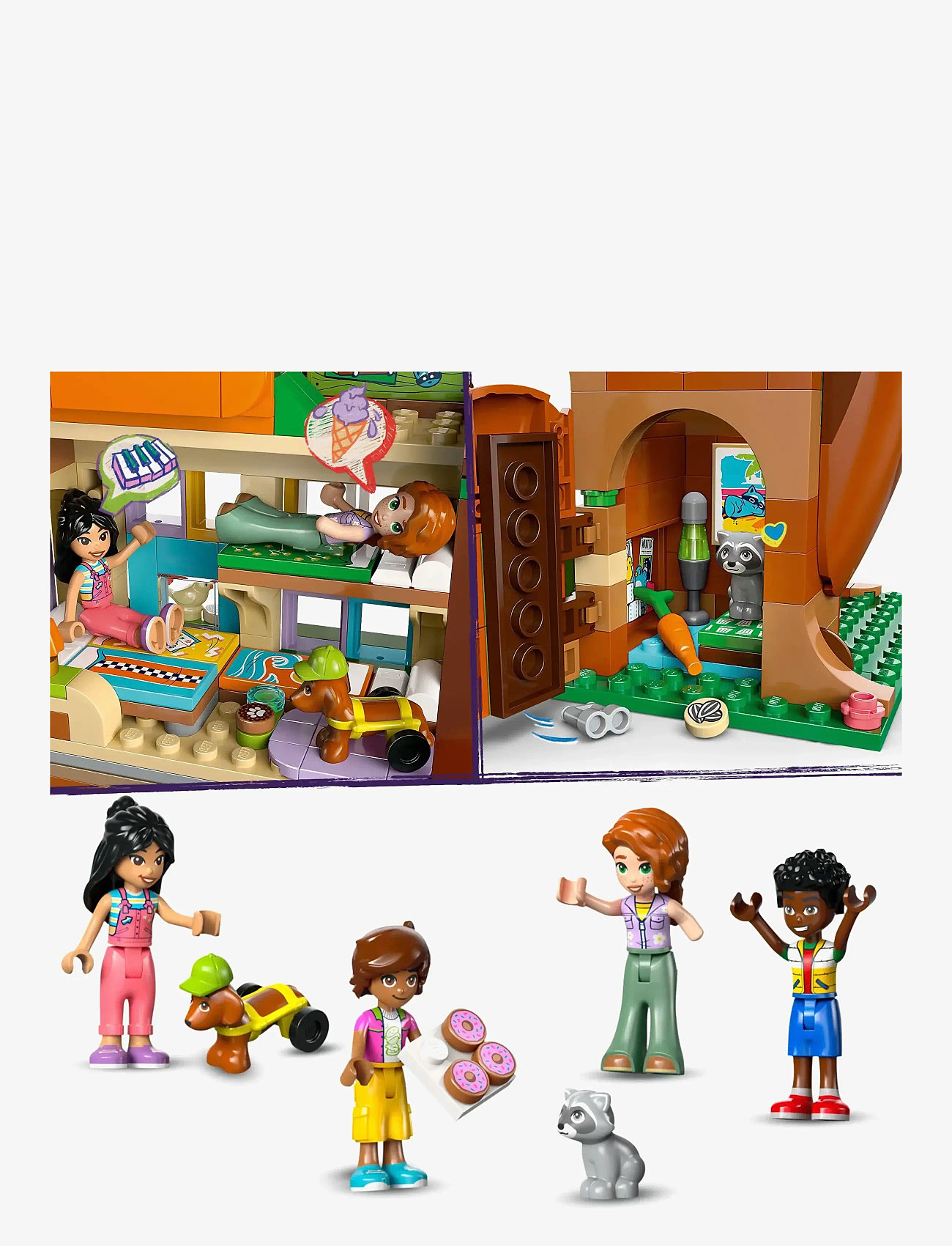 LEGO - Koselig hytte i vennskapstreet 42652 - lego friends - multi - 5