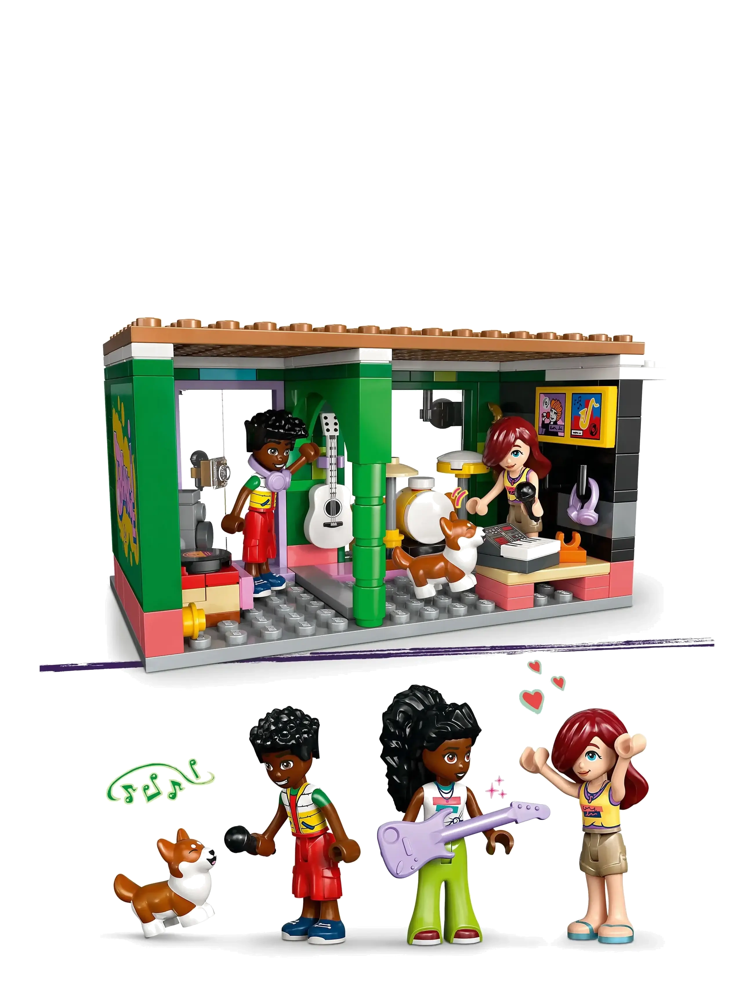 LEGO - Musikbutik og lejlighed 42653 - fødselsdagsgaver - multi - 4