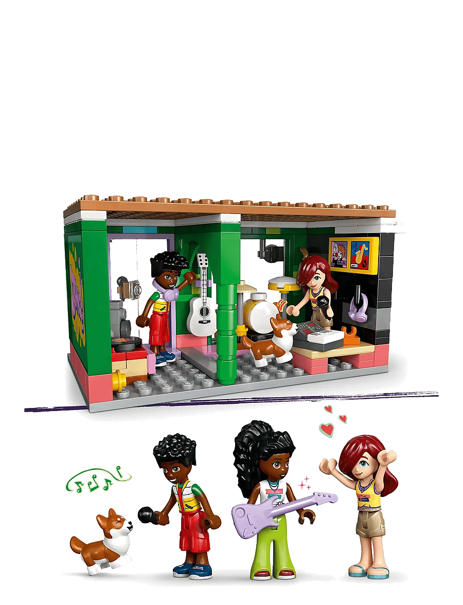 LEGO - Friends Music Shop & Apartment Building Set Pretend-Play Toy 42653 - sünnipäevakingitused - multi - 4