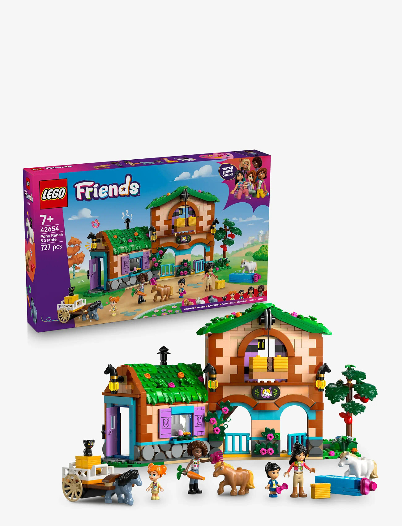 LEGO - Ponyfarm og stald 42654 - fødselsdagsgaver - multi - 0