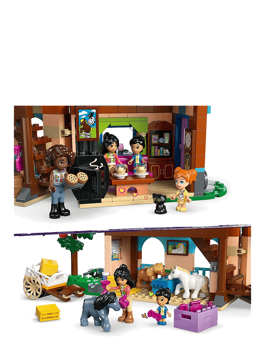 LEGO - Friends Pony Ranch & Stable Building Set, Horse Toy Playset 42654 - birthday gifts - multi - 4