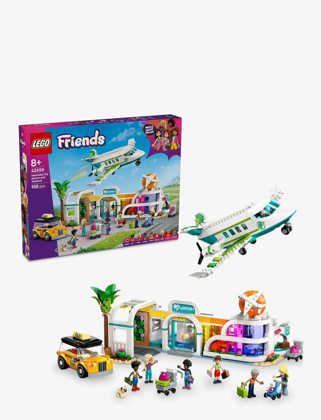 LEGO Friends Heartlake City Airport And Airplane Building Kit Playset 42656  (LGO42656) LEGO® Friends