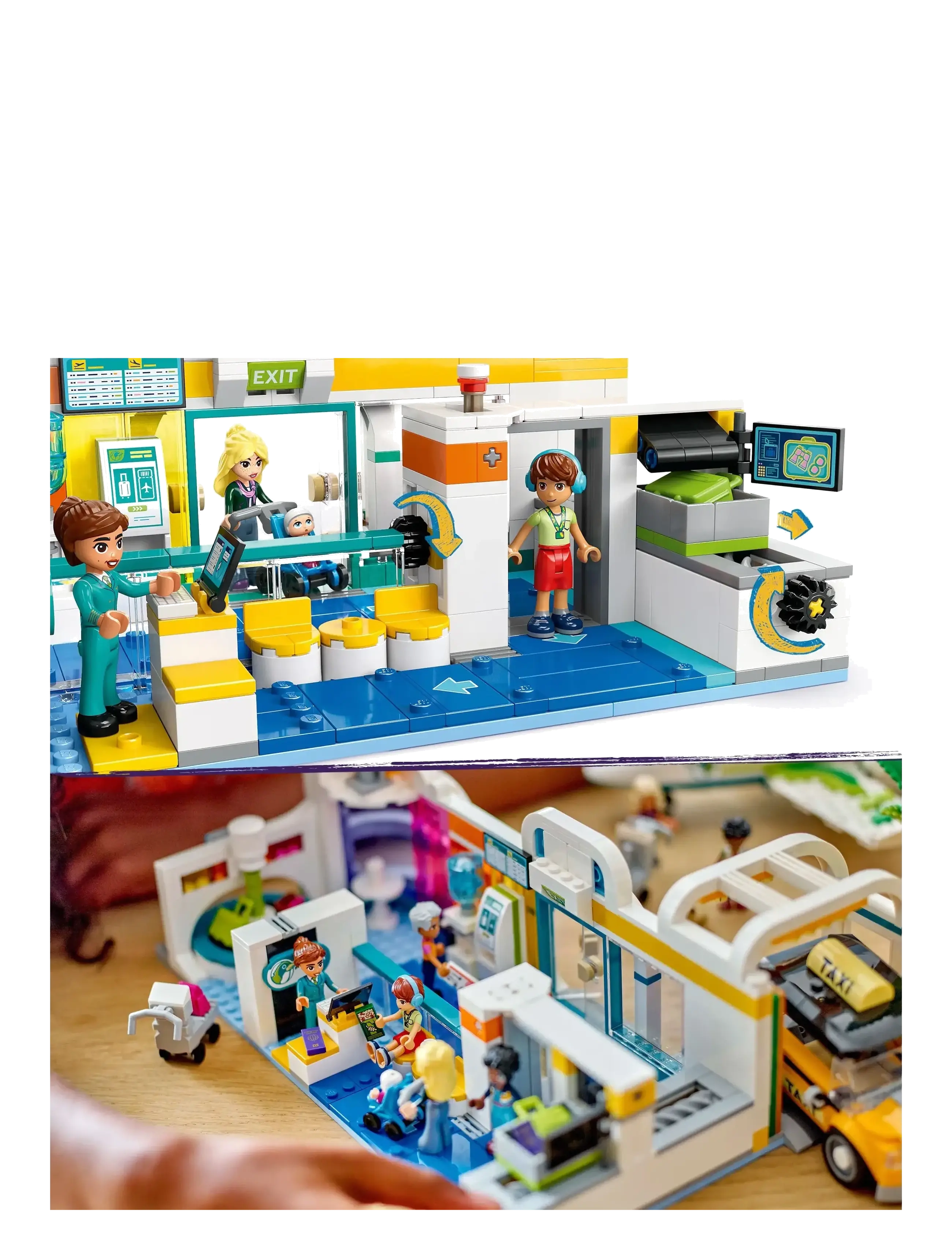 LEGO - Friends Heartlake City Airport and Airplane Building Kit Playset 42656 - multi - 3