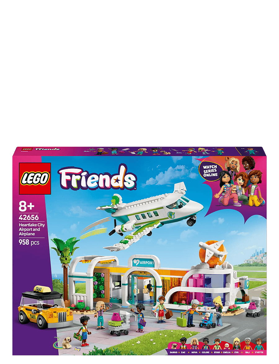 LEGO - Friends Heartlake City Airport and Airplane Building Kit Playset 42656 - multi - 4