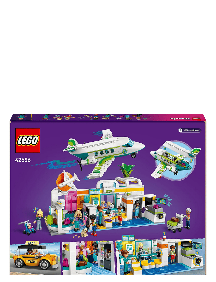 LEGO - Friends Heartlake City Airport and Airplane Building Kit Playset 42656 - multi - 5