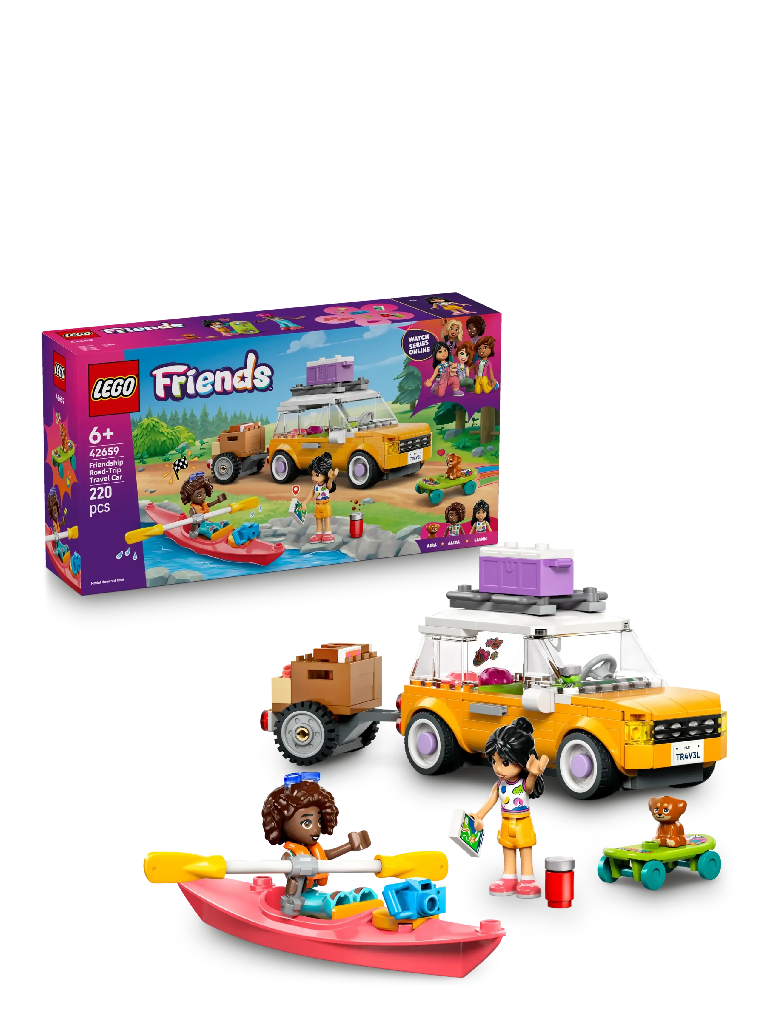 LEGO Bil Til Venskabs-Roadtrip 42659 Patterned - One Size - Kinder