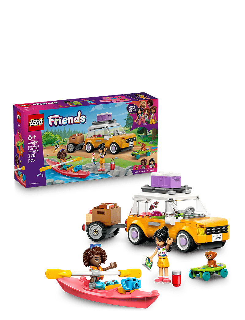 LEGO - Friends Friendship Road-Trip Travel Car Building Set 42659 - lego friends - multi - 0