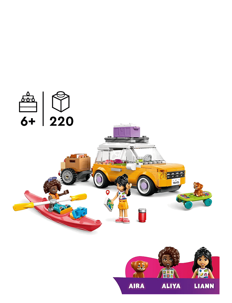 LEGO - Friends Friendship Road-Trip Travel Car Building Set 42659 - lego friends - multi - 1