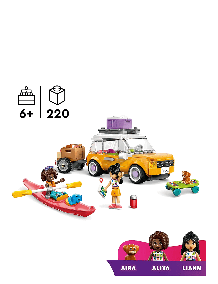 LEGO - Friends Friendship Road-Trip Travel Car Building Set 42659 - lego friends - multi - 1