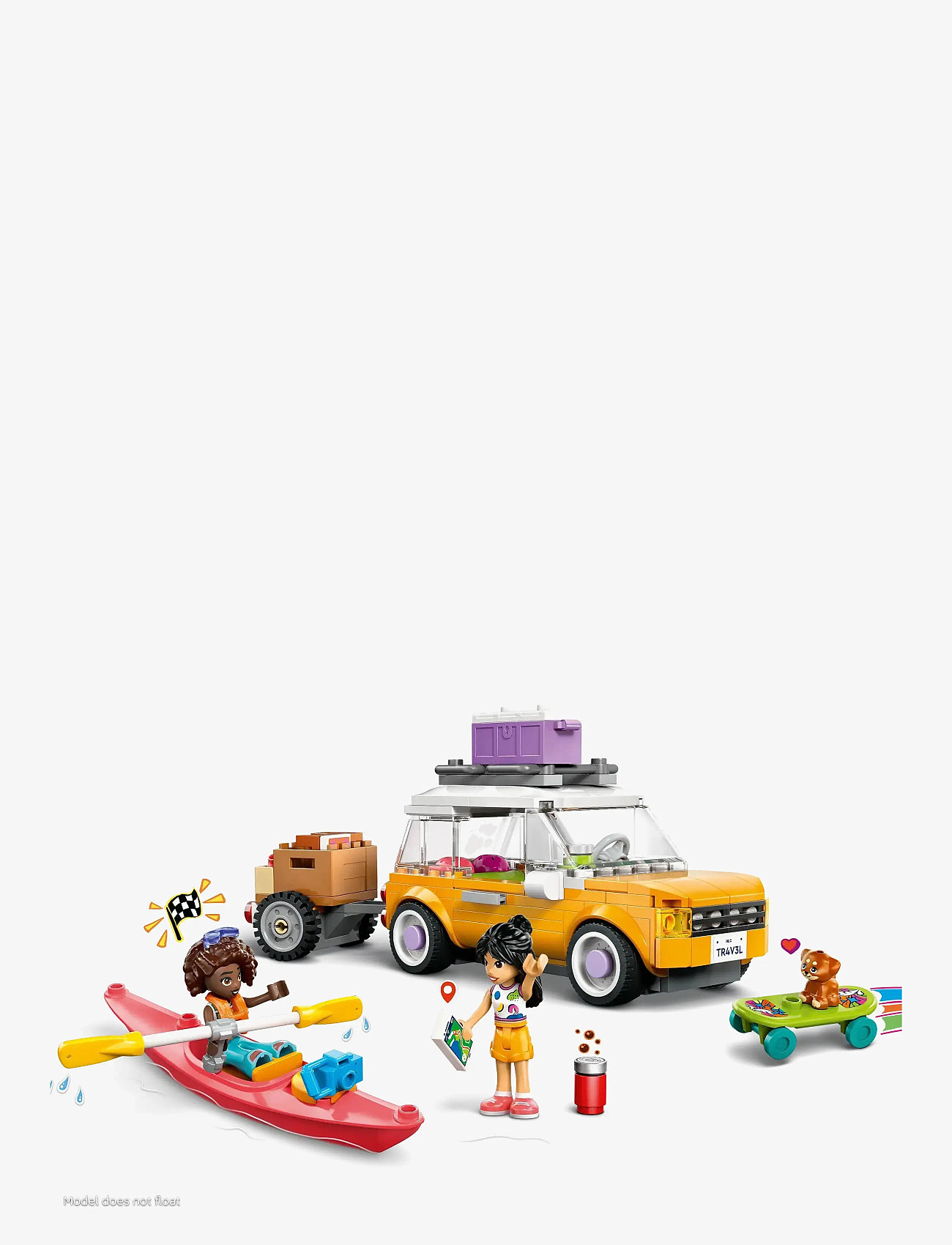 LEGO - Bilresa med vänner 42659 - lego friends - multi - 4