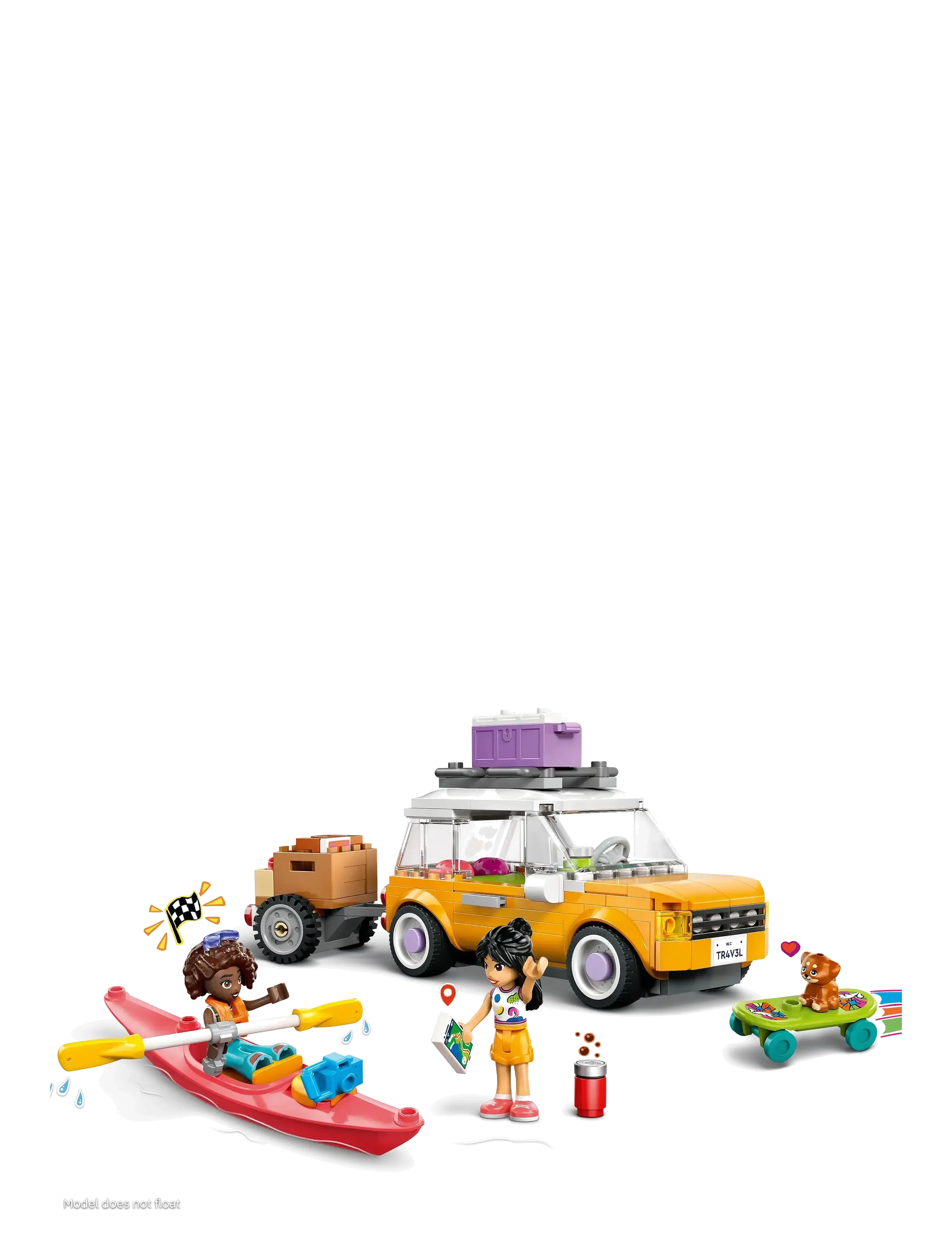 LEGO - Friends Friendship Road-Trip Travel Car Building Set 42659 - lego friends - multi - 4