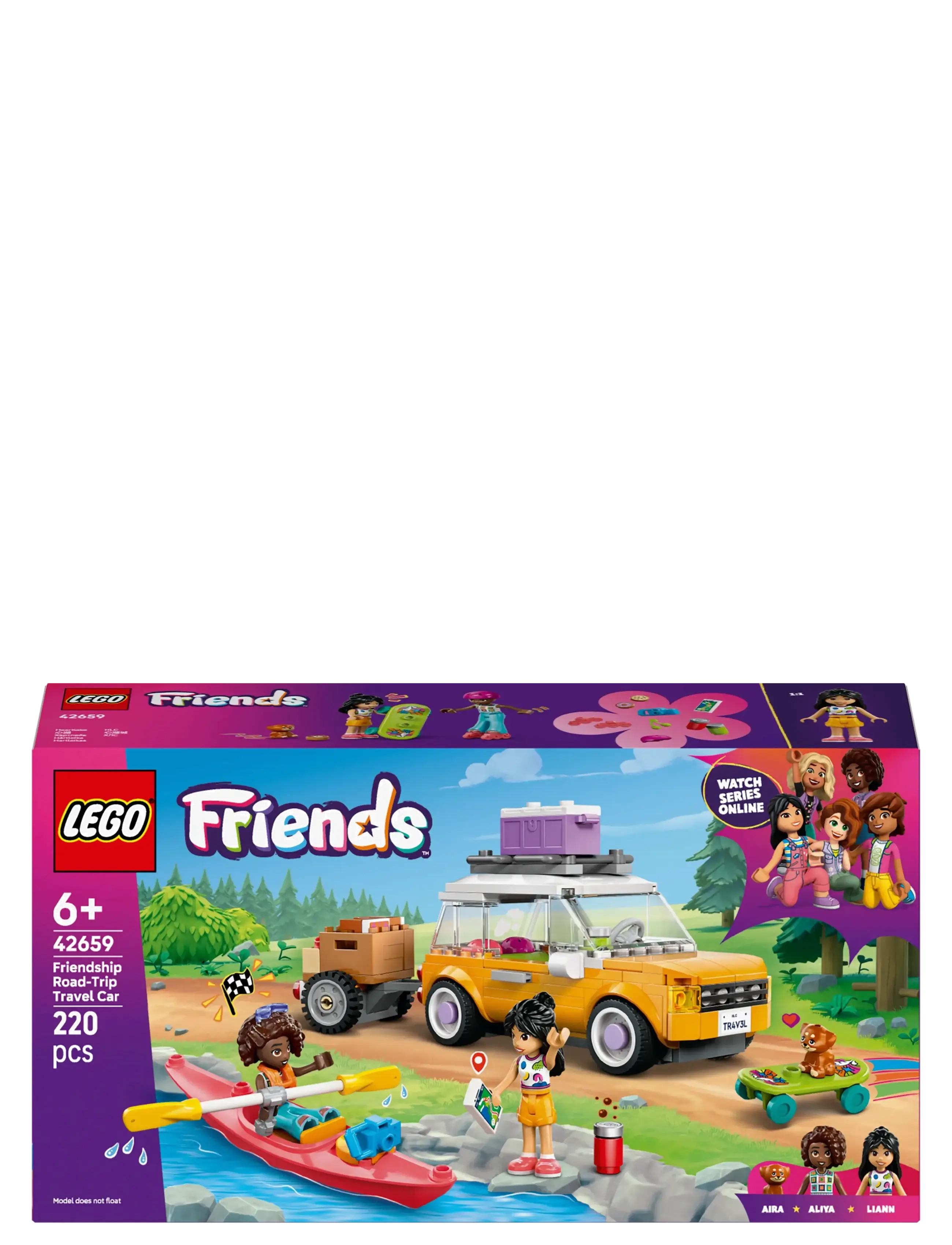 LEGO - Friends Friendship Road-Trip Travel Car Building Set 42659 - lego friends - multi - 5