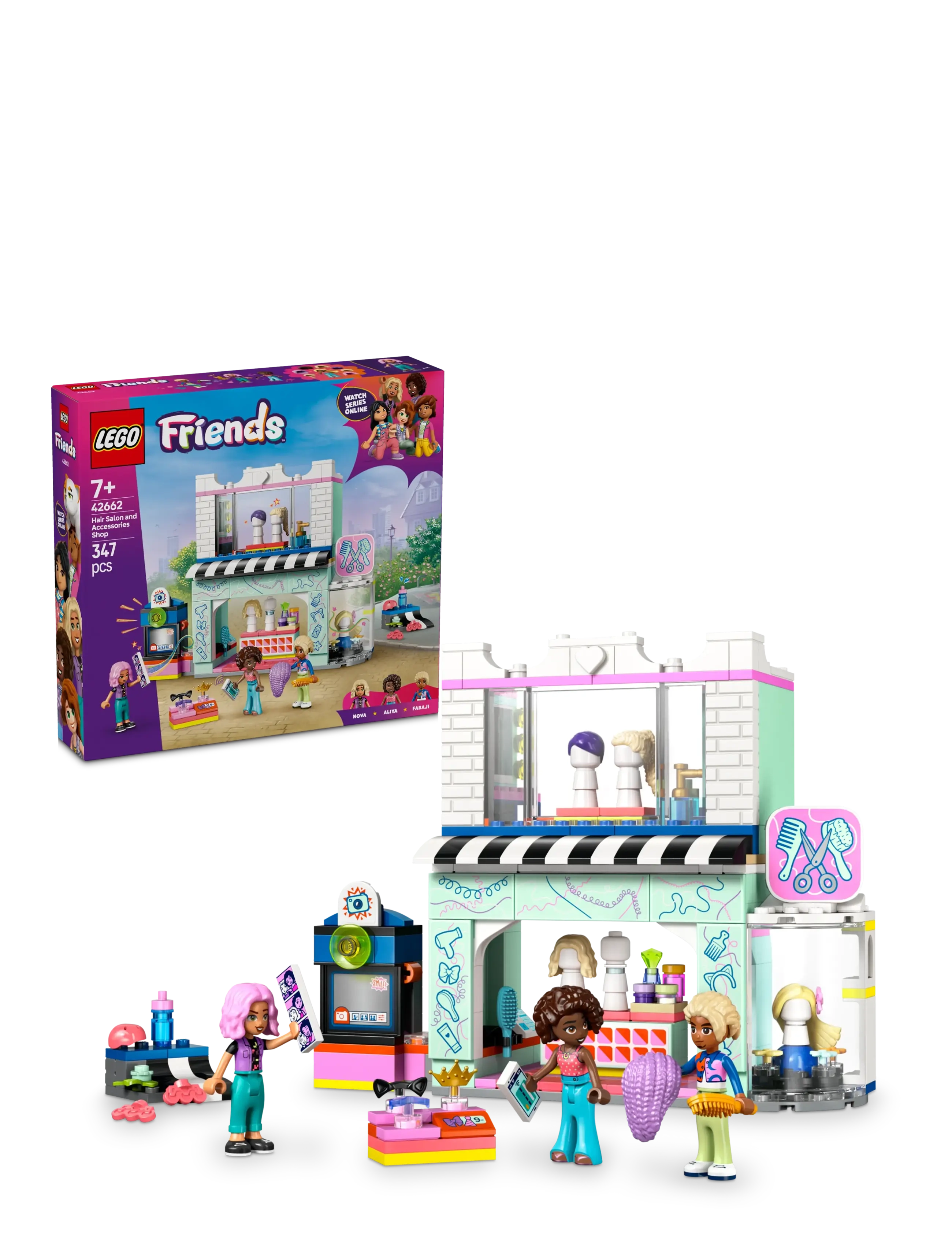 Frisørsalon og accessories-butik 42662 - MULTI