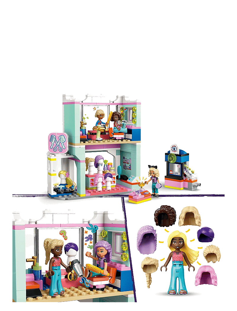 LEGO Friends Hair Salon And Accessories Shop Creative Pretend-play