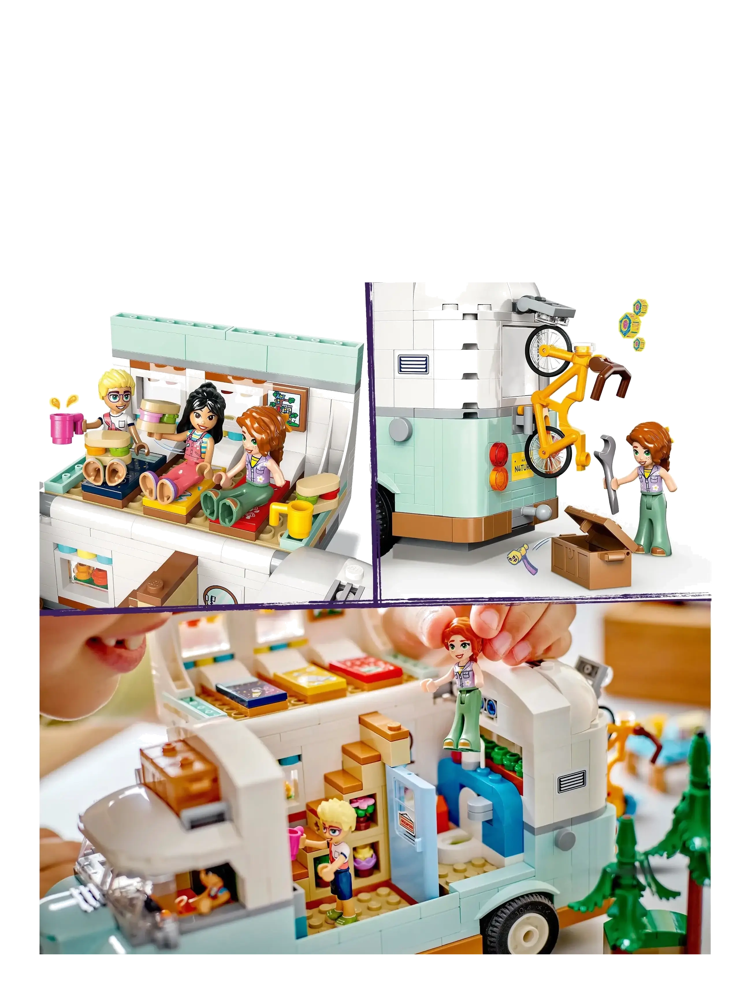 LEGO - Friends Friendship Camper Van Adventure Role-Play Building Set 42663 - lego® friends - multi - 5