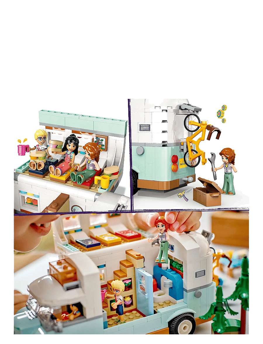 LEGO - Friends Friendship Camper Van Adventure Role-Play Building Set 42663 - lego® friends - multi - 5