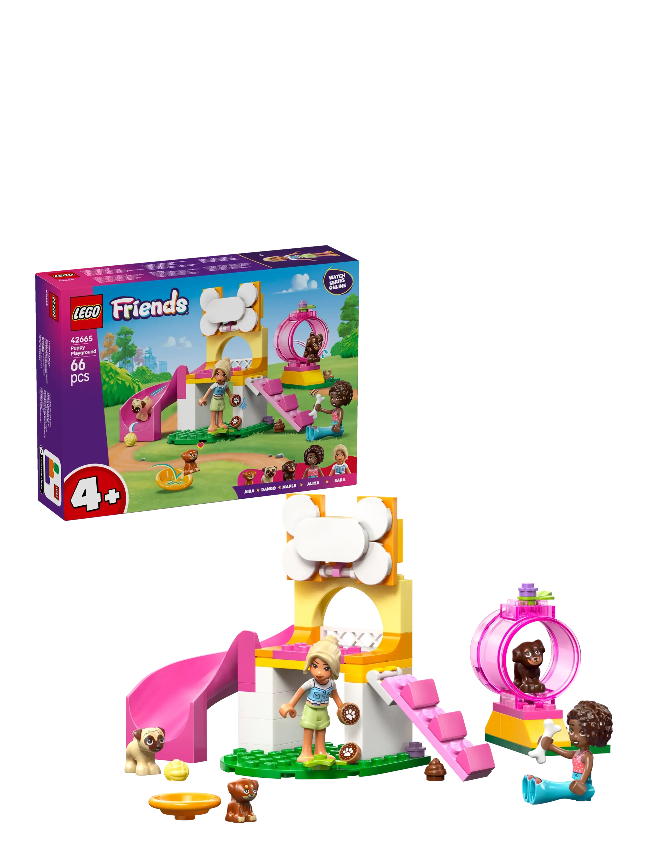 LEGO Hvalpelegeplads 42665 Patterned - One Size - Kinder